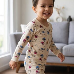 بيجامه ولادي اصفر